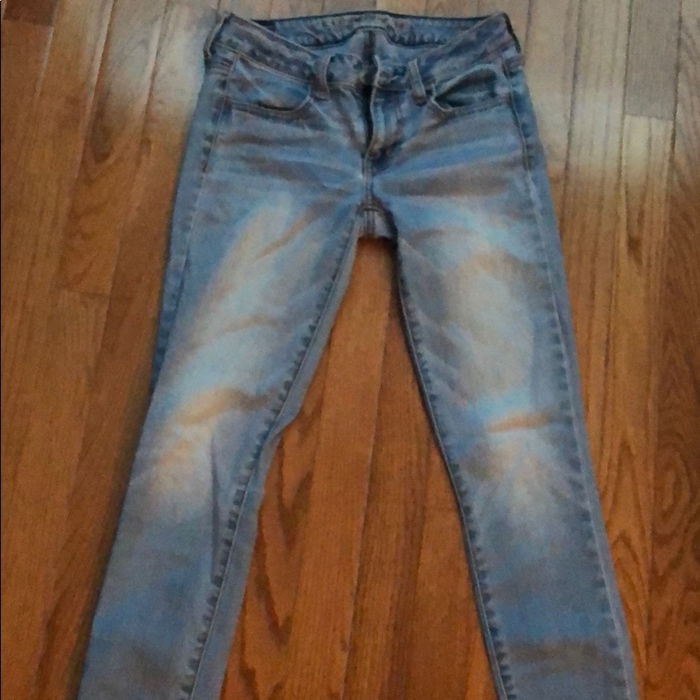Light blue American eagle jeans
